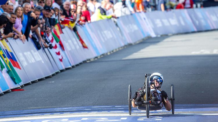 Annika Zeyen-Giles holt ihre zweite Medaille in Paris.
