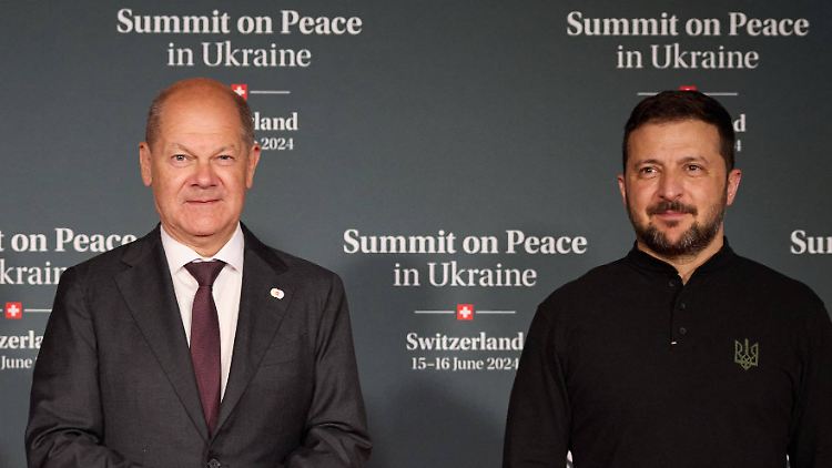 Im Juni waren Selenskyj und Scholz zuletzt zusammengekommen.