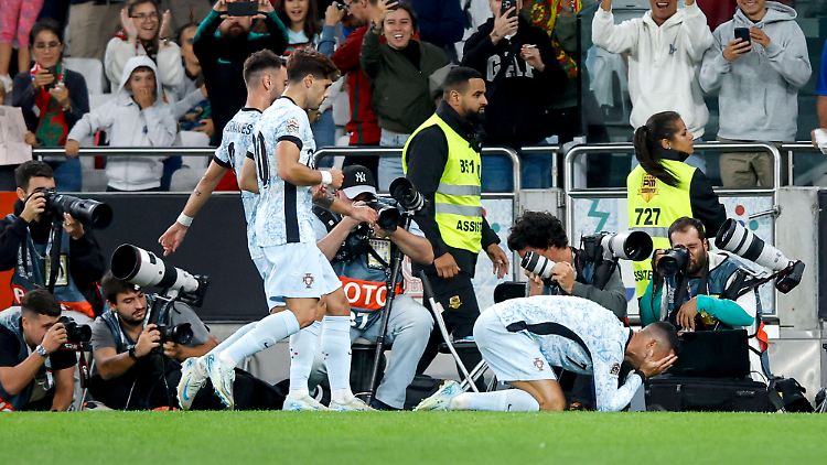Cristiano Ronaldo ist sich der Größe des Augenblicks bewusst.
