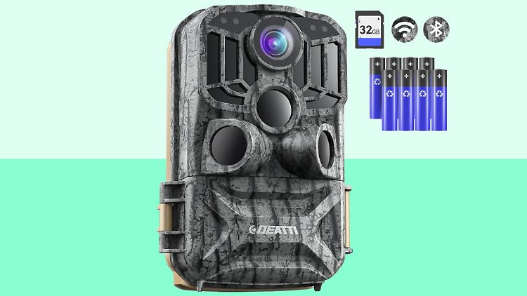 Diese Wildkamera von Daetti gibt es bei Amazon aktuell im Sonderangebot.