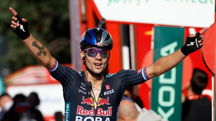 Primoz Roglic ist der neue Gesamtführende der Vuelta.