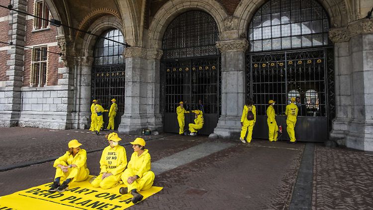 Das Museum bleibt geschlossen, "die Sicherheit der Besucher, des Personals und der Kunstsammlung steht an erster Stelle".
