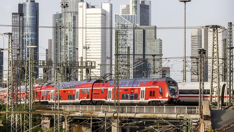 Der Großraum Frankfurt ist von den Störungen besonders betroffen.
