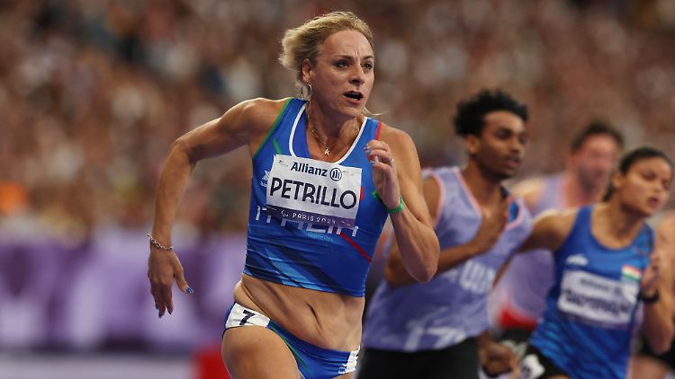 Valentina Petrillo war im Para-Sprint chancenlos.