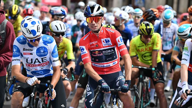 Roglic sieht wie der sichere Sieger aus.