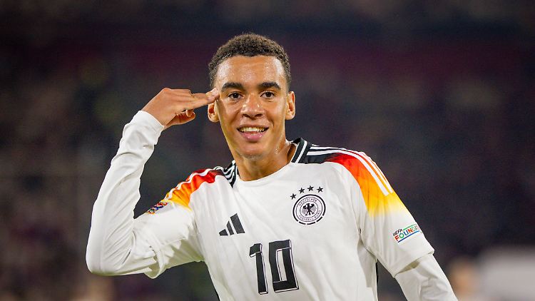 Auftrag erfüllt, DFB-Team überragend zum Sieg geführt: Jamal Musiala.