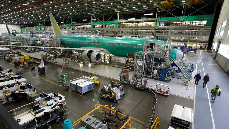 Boeing-Werk in Renton im US-Bundesstaat Washington.