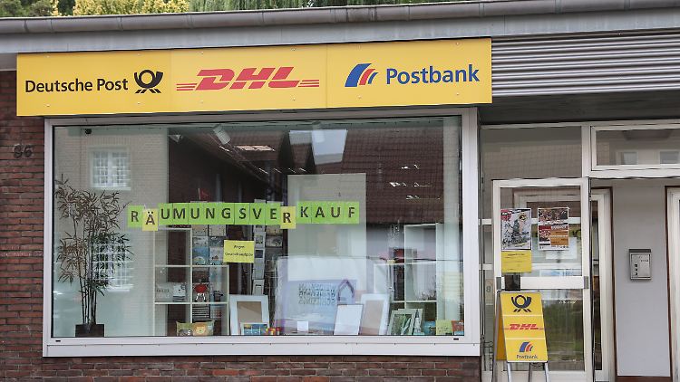 Auf dem Land und am Stadtrand kann die Post die vorgeschriebene Filialdichte oft nicht erfüllen. 