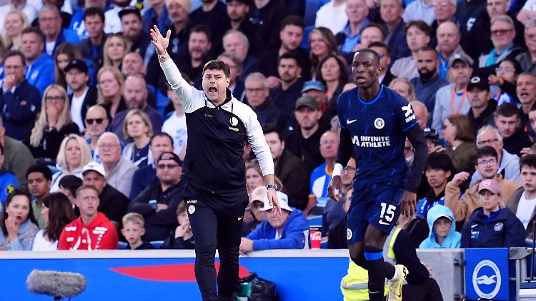 Pochettino als Chelsea-Trainer.