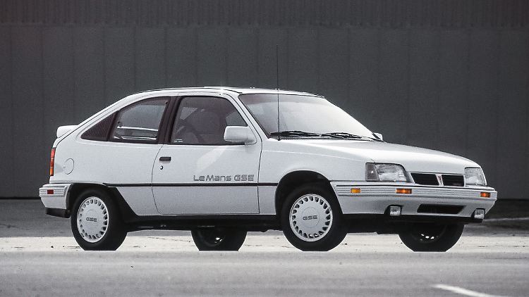 Weltauto für fünf Kontinente: Auch als Pontiac Le Mans GSE reüssierte der Opel Kadett.