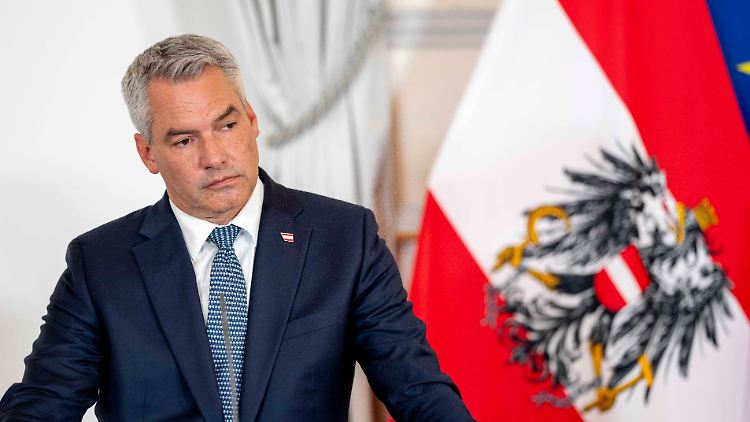 Österreichs Bundeskanzler Karl Nehammer
