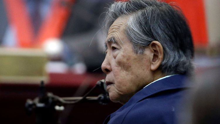 Fujimori bei einem Gerichtstermin im Jahr 2018.