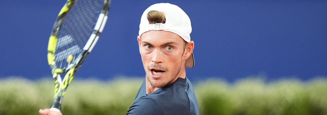 Maximilian Marterer holt im Davis Cup gegen Chile den nächsten Punkt für die deutschen Tennis-Herren.
