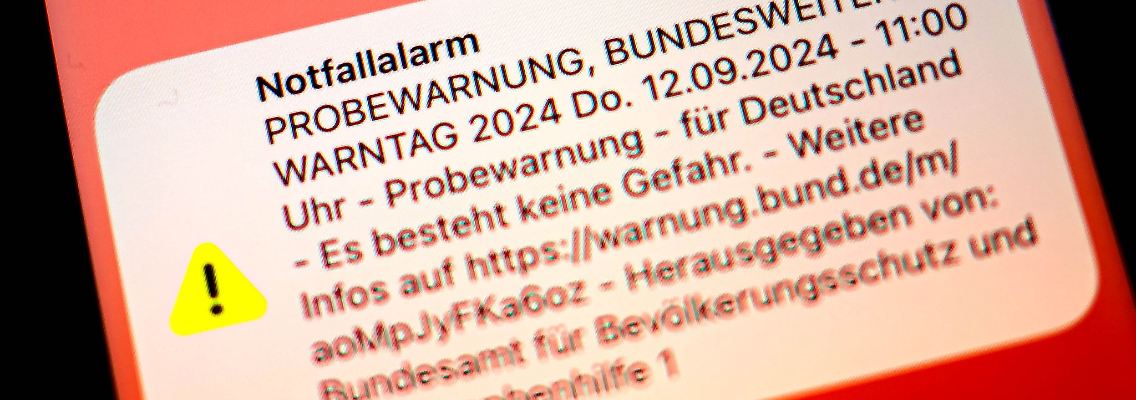 Nach dem vierten bundesweiten Warntag gibt es eine positive Bilanz.