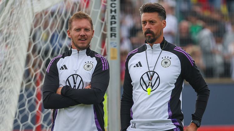 Bleibt Wagner (rechts) Nagelsmann als Co-Trainer erhalten?