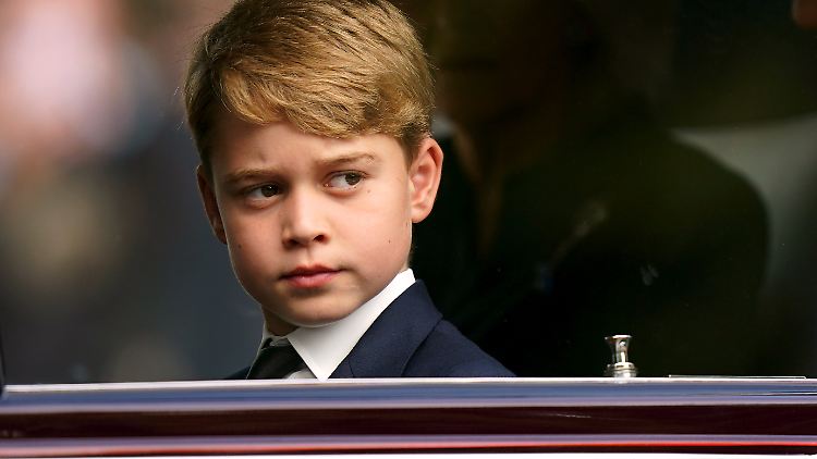 Schließlich soll er mal König werden: Prinz George.
