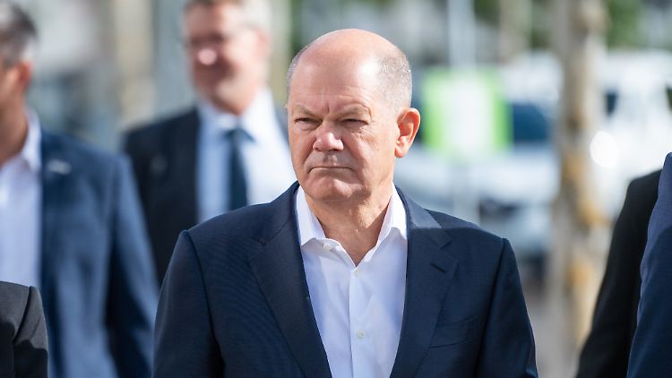 Scholz bezeichnete es als "richtige, fette, dicke Lüge", dass die Bundesregierung auf russisches Erdgas verzichtet habe.