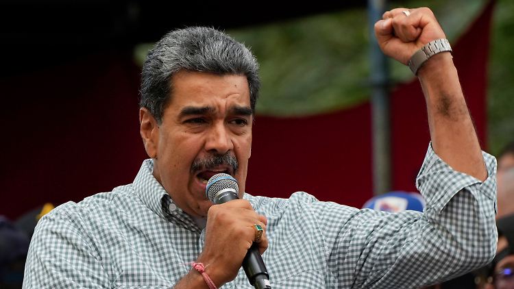 Diplomatische Spannungen: Nicolás Maduro wird von den USA und anderen Ländern nicht als Wahlsieger anerkannt.