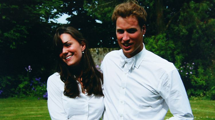 Kate und William lernten sich an der Uni kennen und lieben.