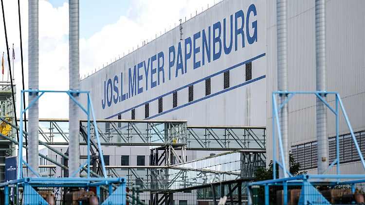 Bund und Land übernehmen 80 Prozent der Anteile an der Meyer Werft. 