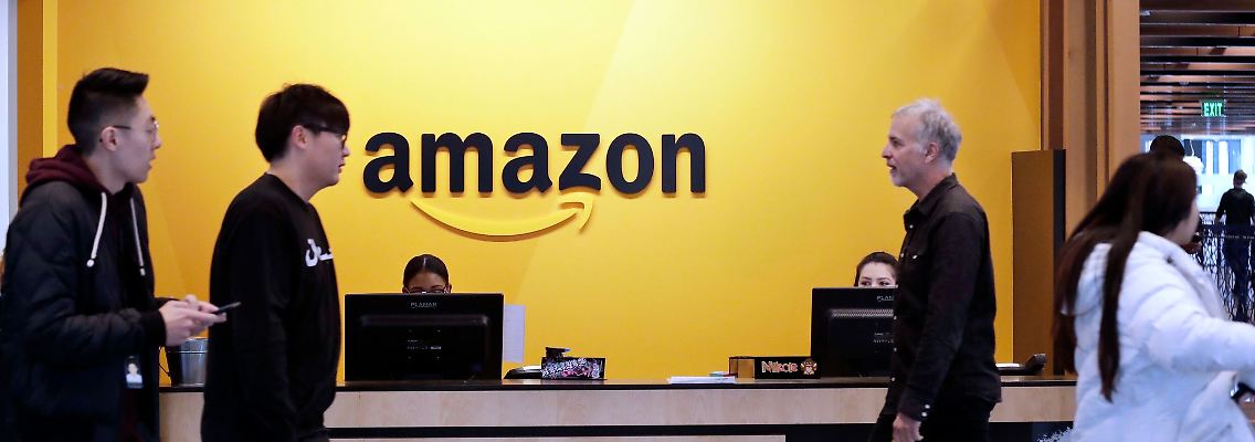 Bisher konnte man bei Amazon an zwei Tagen pro Woche im Homeoffice bleiben. (Archivbild)