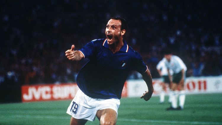 Toto Schillaci machte sich 1990 zum Helden für einen Sommer.