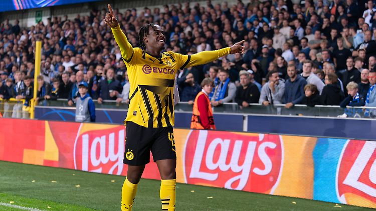 Mann des Spiels: Jamie Gittens traf als Joker wieder doppelt für den BVB.
