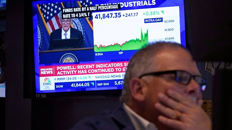 Fed-Chef Powell sorgte mit seiner Rede nur kurzzeitig für ein Kursfeuerwerk. 
