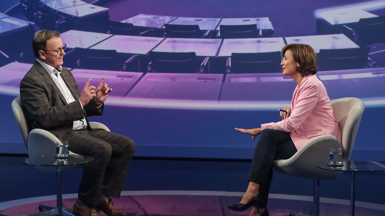 Ramelow reagiert bei Maischberger streckenweise ungewohnt gereizt. 