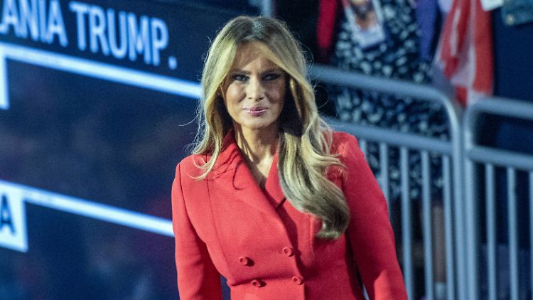 War einst als Model tätig: Melania Trump.