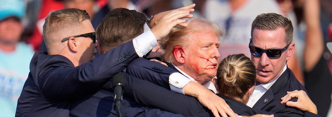 Eine interne Untersuchung des Secret Service zum Attentat auf Donald Trump Mitte Juli hat verschiedene Kommunikationsversäumnisse zutage gebracht. (Archivbild)