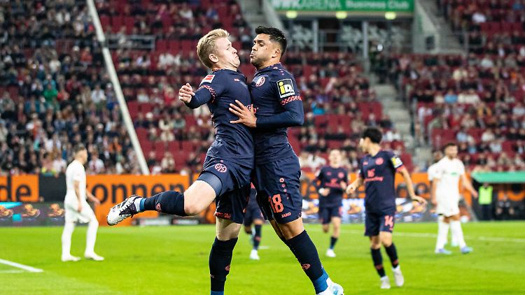 Der FSV Mainz 05 durfte am Ende über den ersten Dreier der Saison jubeln.