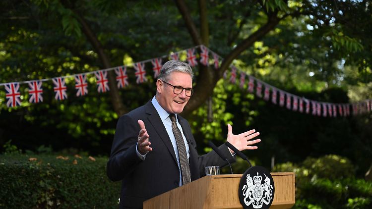 Profitiert von einem Großspender: Keir Starmer.