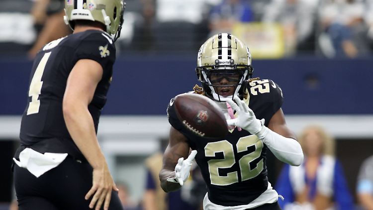 Carr und Kamara machten den Saints-Fans viel Spaß.