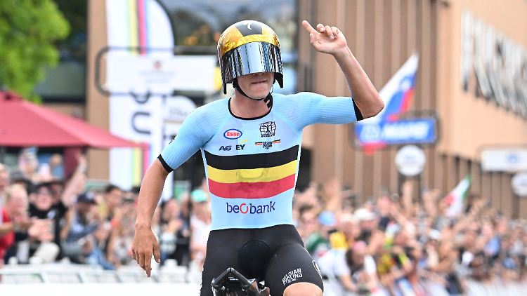 Die Damen, die Herren: Remco Evenepoel.