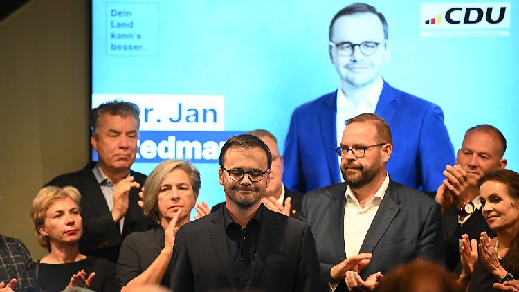 CDU-Kandidat Jan Redmann konnte die Wählerinnen und Wähler nicht überzeugen.