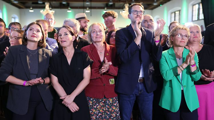 Die Grünen haben den Wiedereinzug in den Potsdamer Landtag verpasst.