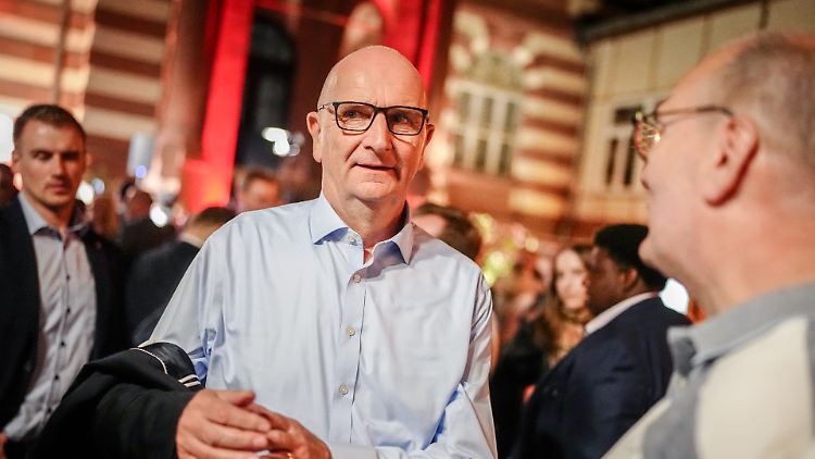 Knapp vorn geblieben: Sozialdemokrat Woidke gewinnt die Wahl mit denkbar kleinem Vorsprung auf die AfD.