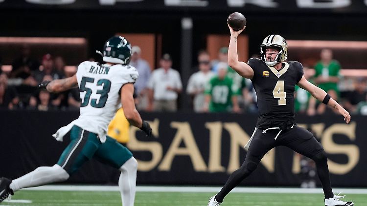 Ein Fehlpass von Saints-Quarterback Derek Carr besiegelte die Niederlage.