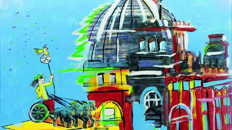 "Reichstag" von Udo Lindenberg sollte dem Bietenden mindestens 15.000 Euro wert sein.