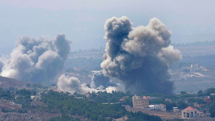 Israel hat zu Wochenbeginn mehrere Ziele im Libanon unter Beschuss genommen.
