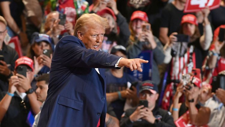 Trump setzt in jeder Hinsicht auf einen Sieg im November.