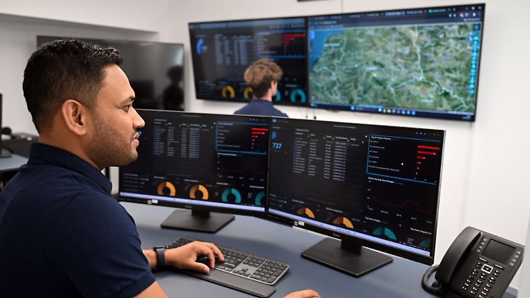Das neue Lagezentrum "CyberSec@Wasser" soll Cyberbedrohungen in den Systemen von Wasserwirtschafts-Unternehmen identifizieren.