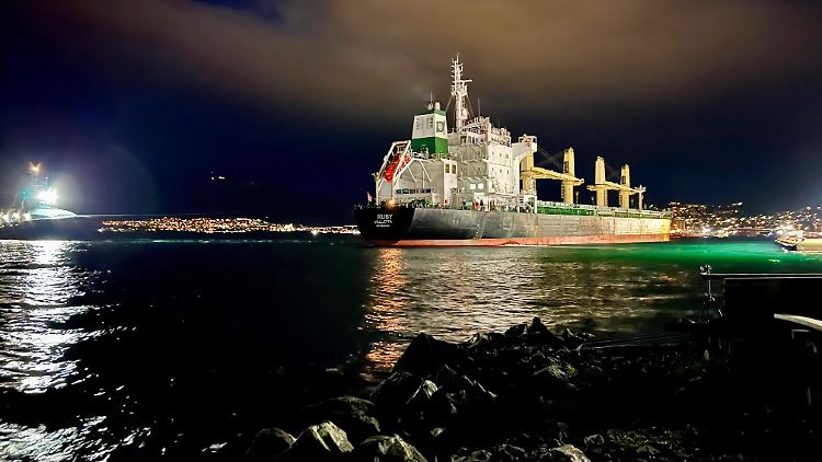 In Tromsø wurde die "Ruby" wegen ihrer riskanten Ladung aus dem Hafen verwiesen.