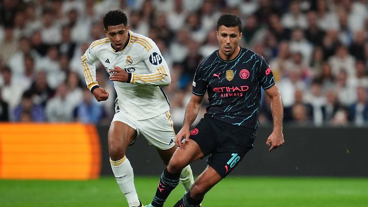 Rodri (r.) könnte den Rest der Saison verpassen. Auch Jude Bellingham ist immer wieder angeschlagen.