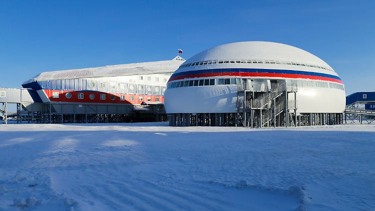 Der nördlichste Außenposten des russischen Militärs ist die Basis auf der zu Franz-Josef-Land gehörenden Insel Alexandraland.