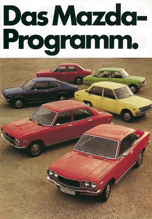 11-IAA-1973-Mazda-RX-3-mit-Modell-Programm-zum-Markenstart-in-Deutschland-Quelle-Mazda