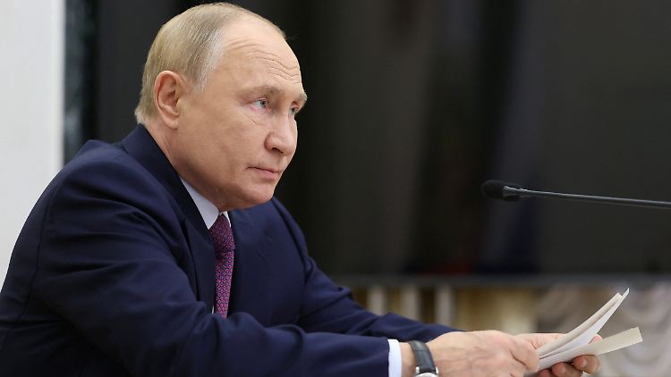 Droht erneut mit russischen Atomwaffen: Wladimir Putin.