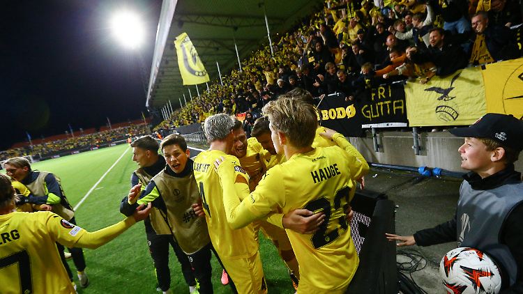 Die Spieler von Bodö/Glimt konnten alle ihre Kraft auf dem Platz lassen. Vorher hatten sie es sich gemütlich gemacht.