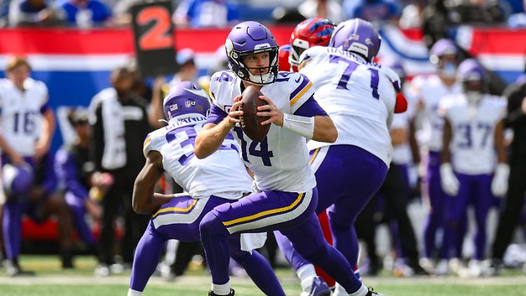 Sam Darnold hat einen starken Lauf bei den Vikings.
